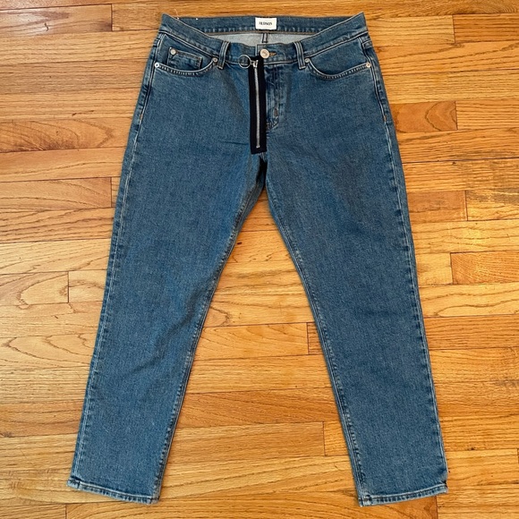 Hudson Riley Crop Relaxed Straight Jeans Size 28 NWOT - Picture 9 of 10
